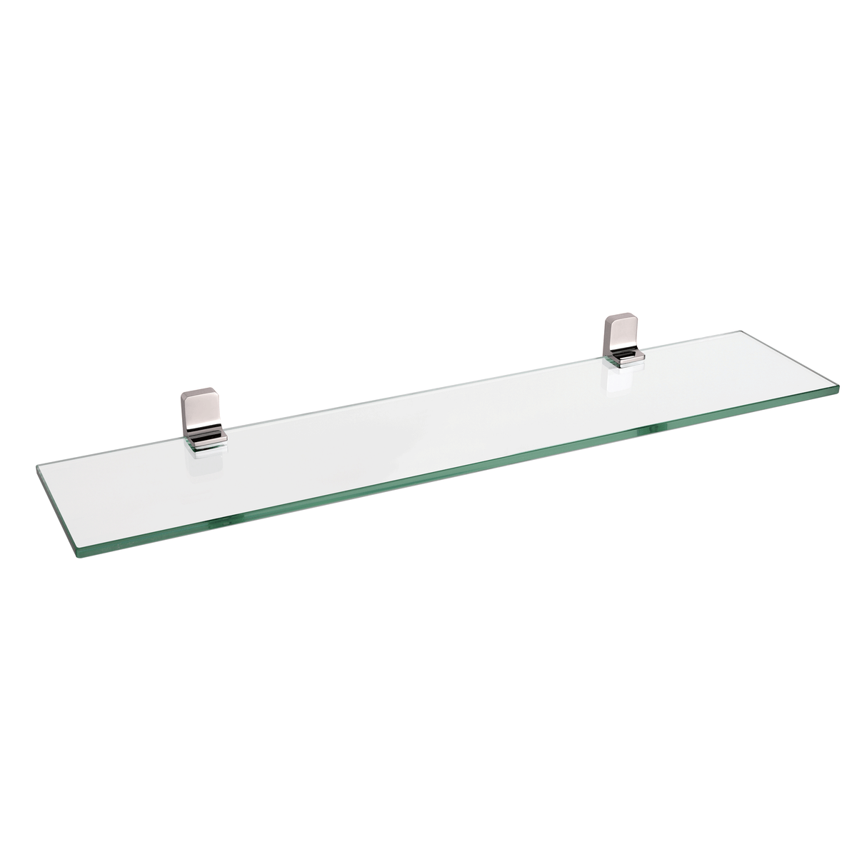 KOLO Glass Shelf in Polished Chrome Finish