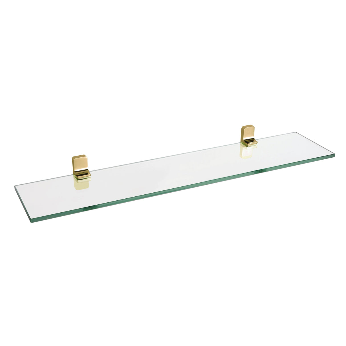 KOLO Glass Shelf in Polished Chrome Finish