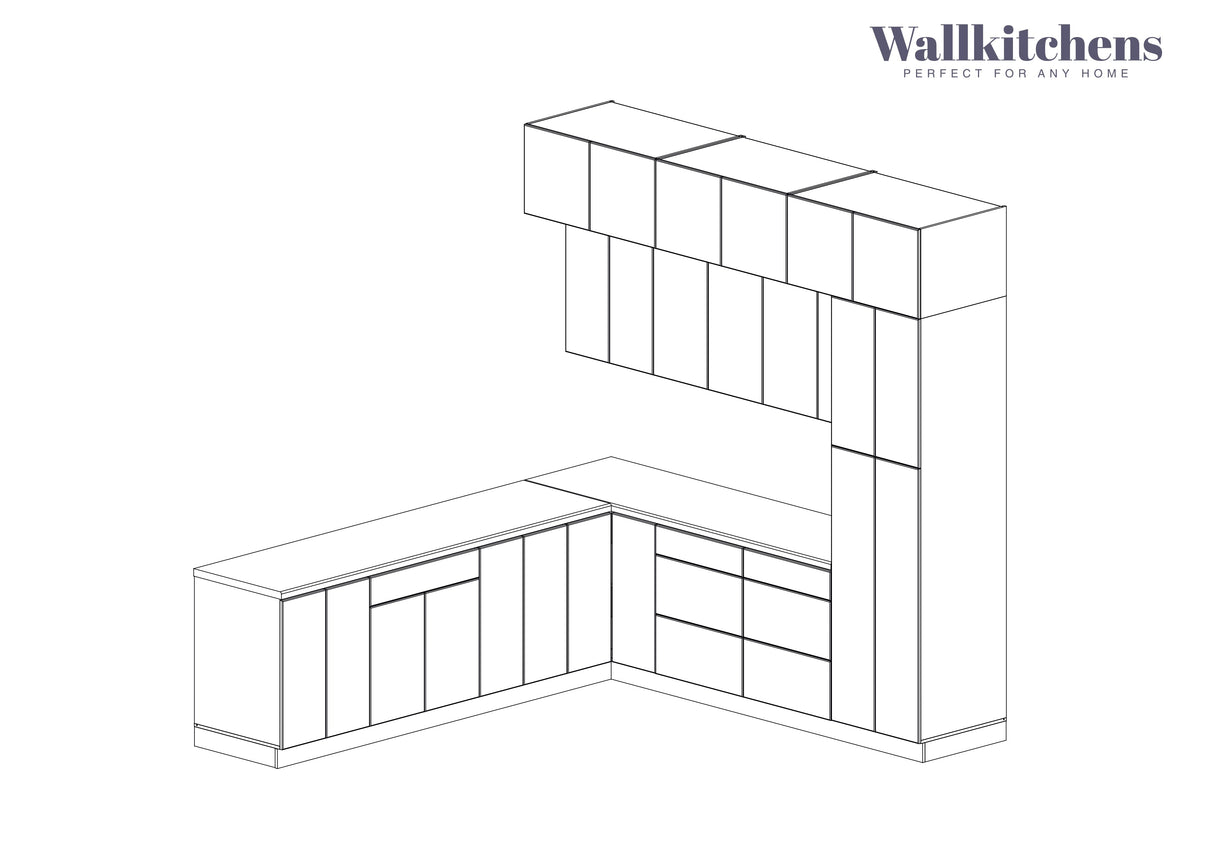 Kitchen Culinary Haven Collection Base Size 9Ft Wide