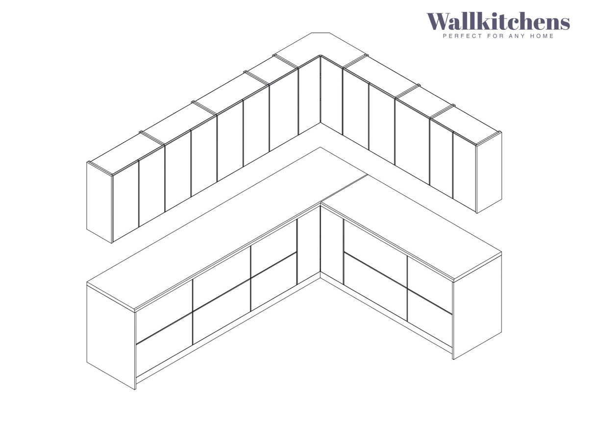 Kitchen Culinary Collection Base Size 10Ft Wide