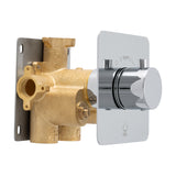 KOLO Concealed Thermostatic Shower Mixer Valve with 3/4-inch Inlets