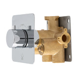 KOLO Concealed Thermostatic Shower Mixer Valve with 3/4-inch Inlets