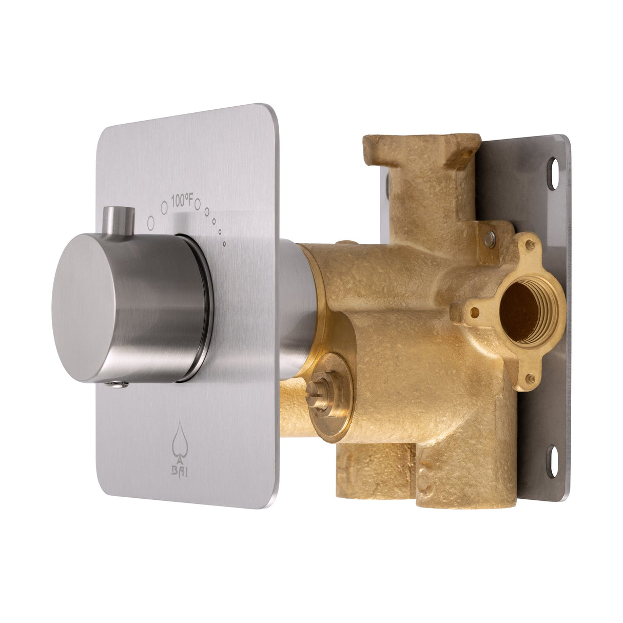 KOLO Concealed Thermostatic Shower Mixer Valve with 3/4-inch Inlets