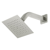 KOLO Stainless Steel 6-inch Square Rainfall Shower Head