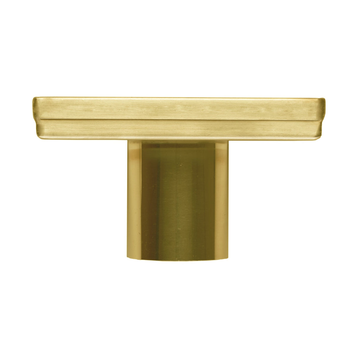 KOLO 0500 Stainless Steel 5-inch Square Shower Drain in Brushed Gold