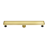 KOLO 0501 Stainless Steel 24-inch Linear Shower Drain in Brushed Gold