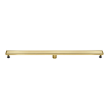 KOLO 0504 Stainless Steel 48-inch Linear Shower Drain in Brushed Gold