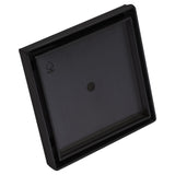 KOLO 0512 Stainless Steel 5-inch Tile Insert Square Shower Drain in Matte Black