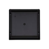 KOLO 0512 Stainless Steel 5-inch Tile Insert Square Shower Drain in Matte Black