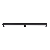 KOLO 0516 Stainless Steel 48-inch Tile Insert Linear Shower Drain in Matte Black