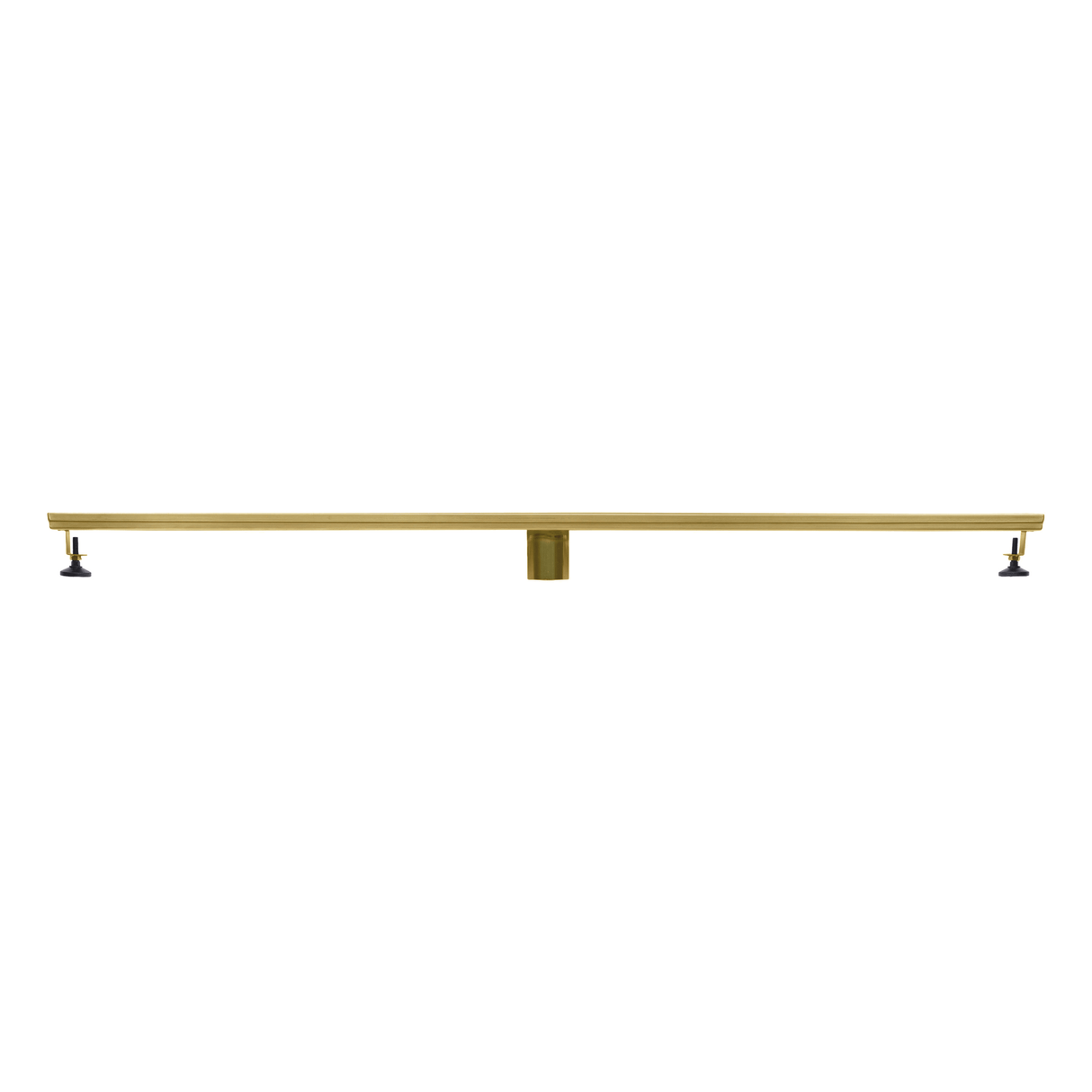 KOLO 0522 Stainless Steel 48-inch Linear Shower Drain in Brushed Gold