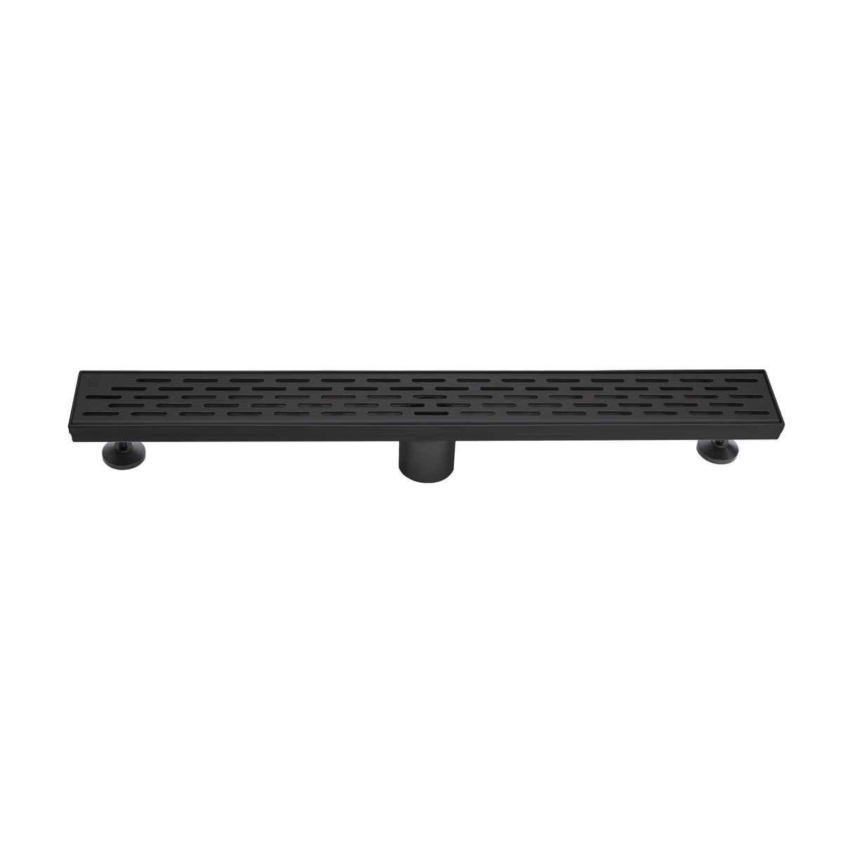 KOLO 0525 Stainless Steel 24-inch Linear Shower Drain in Matte Black