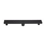 KOLO 0525 Stainless Steel 24-inch Linear Shower Drain in Matte Black