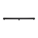 KOLO 0528 Stainless Steel 48-inch Linear Shower Drain in Matte Black