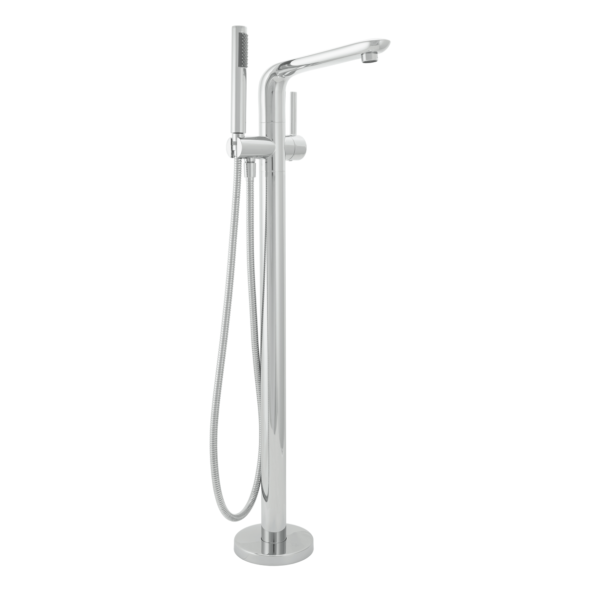 KOLO 0655 Freestanding Bathtub Faucet in Polished Chrome Finish