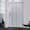 KOLO Frameless Sliding Glass Shower Enclosure (60", 72")