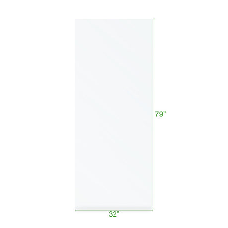 KOLO Frameless Ultra Clear Single Shower Glass Panel (32", 38", 44", 60")