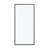 KOLO Frameless Ultra Clear Single Shower Glass Panel with Silk Printed Frame (32", 38", 44", 60")