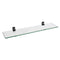 KOLO 1506 Glass Shelf in Polished Chrome Finish