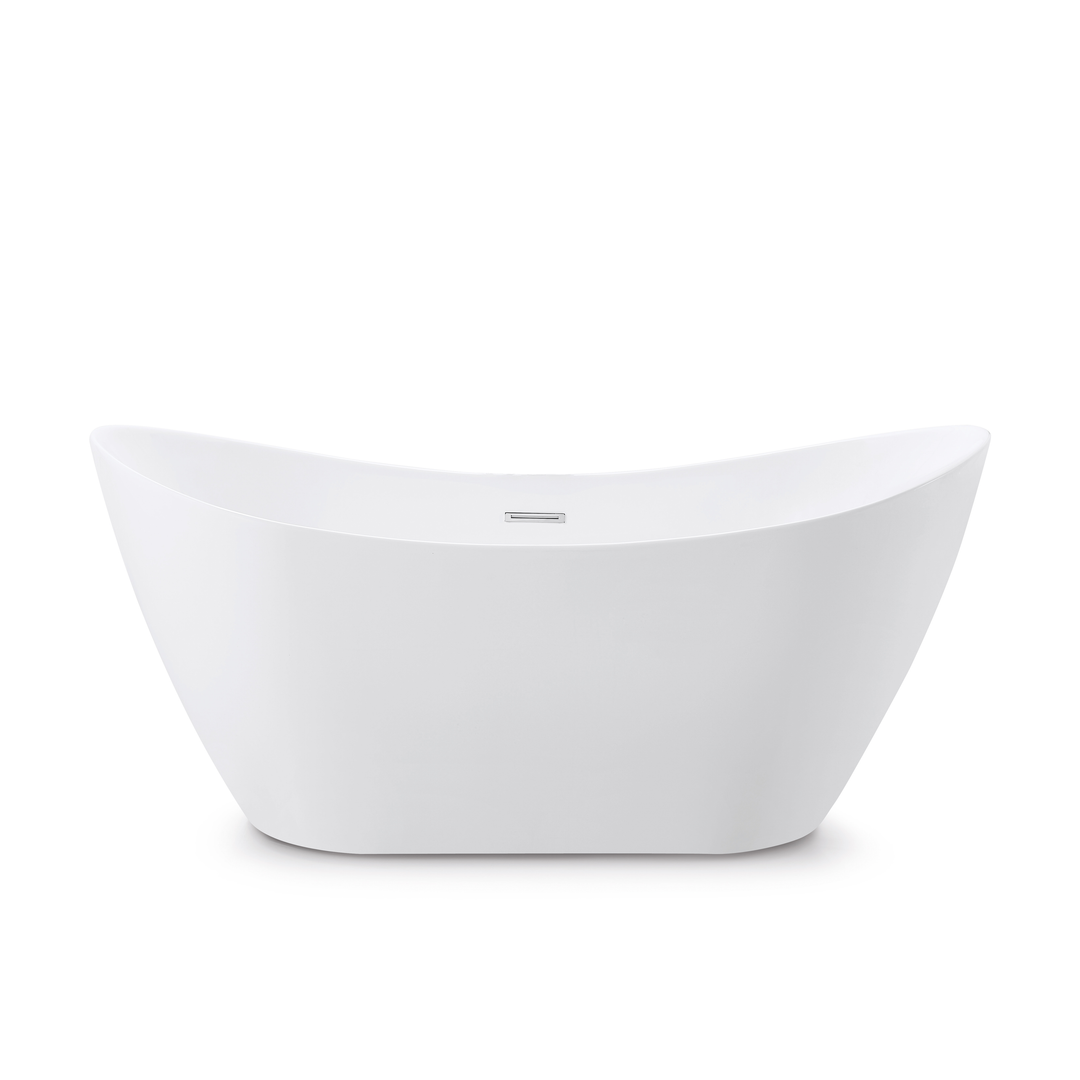 KOLO 1613 Acrylic Freestanding Soaking Bathtub (67")