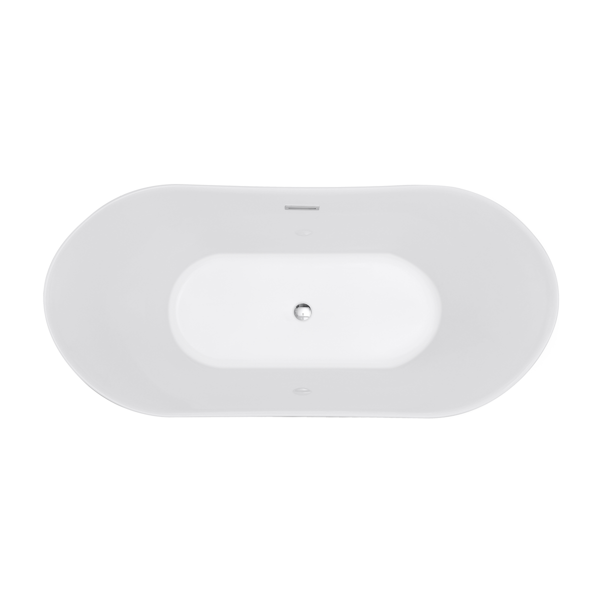 KOLO 1613 Acrylic Freestanding Soaking Bathtub (67")