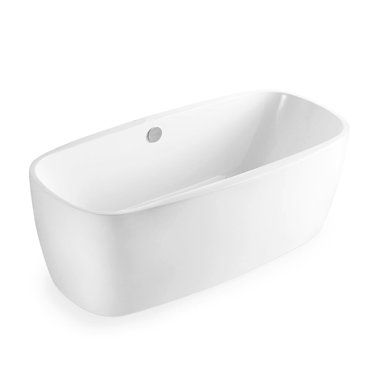 KOLO Acrylic Freestanding Soaking Bathtub (63", 67")