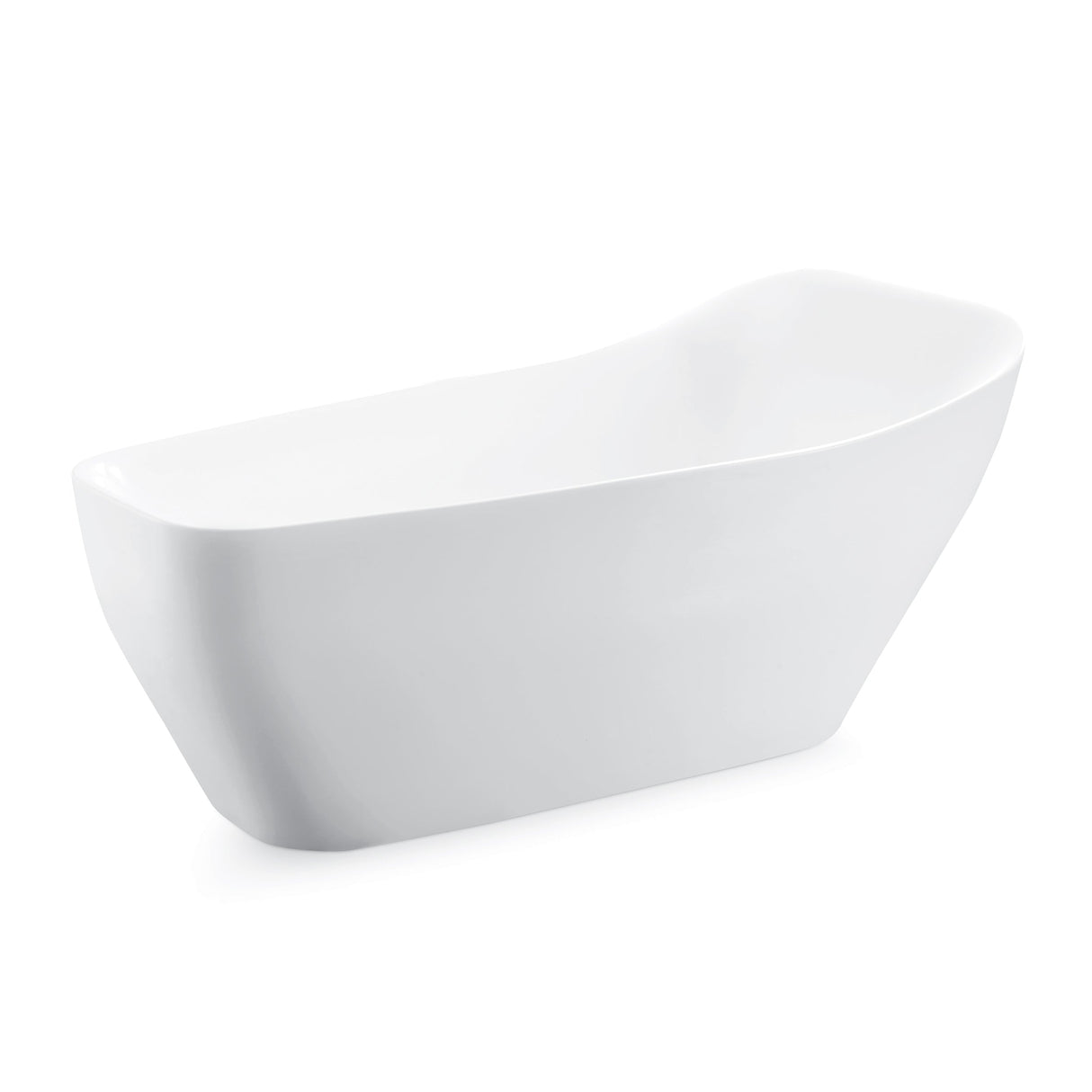 KOLO 1624 Acrylic Freestanding Soaking Bathtub (67")