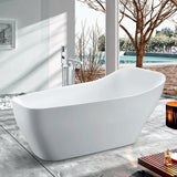 KOLO 1624 Acrylic Freestanding Soaking Bathtub (67")