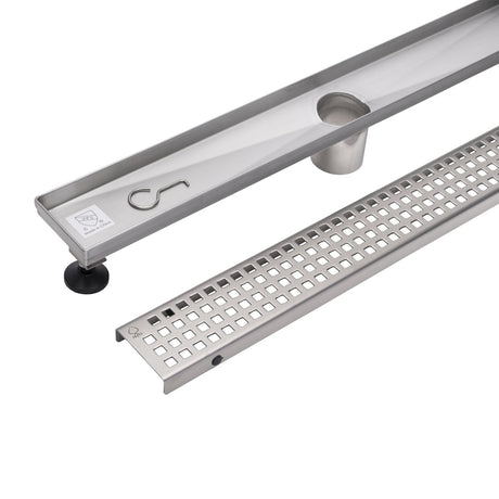 KOLO 0576 Stainless Steel 60-inch Linear Shower Drain