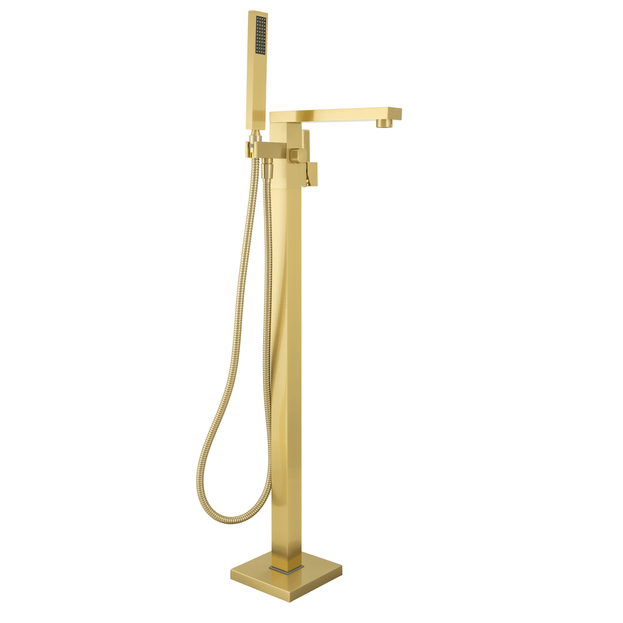 KOLO 2619 Freestanding Bathtub Faucet in Brushed Gold Finish