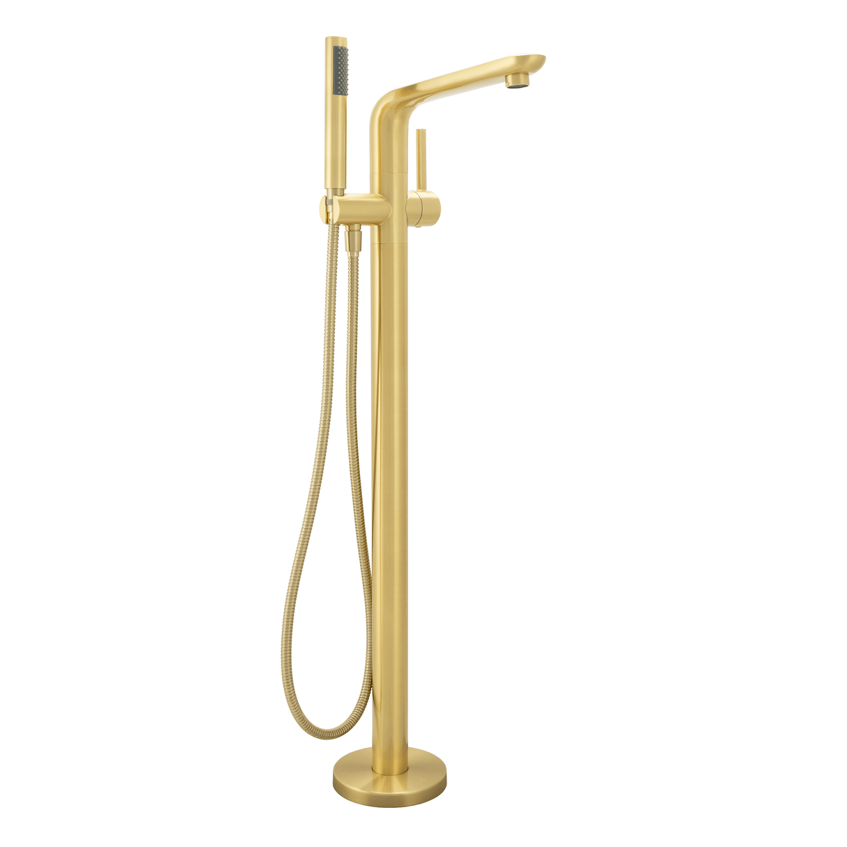 KOLO 2623 Freestanding Bathtub Faucet in Brushed Gold Finish