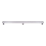 KOLO 0579 Stainless Steel 60-inch Tile Insert Linear Shower Drain