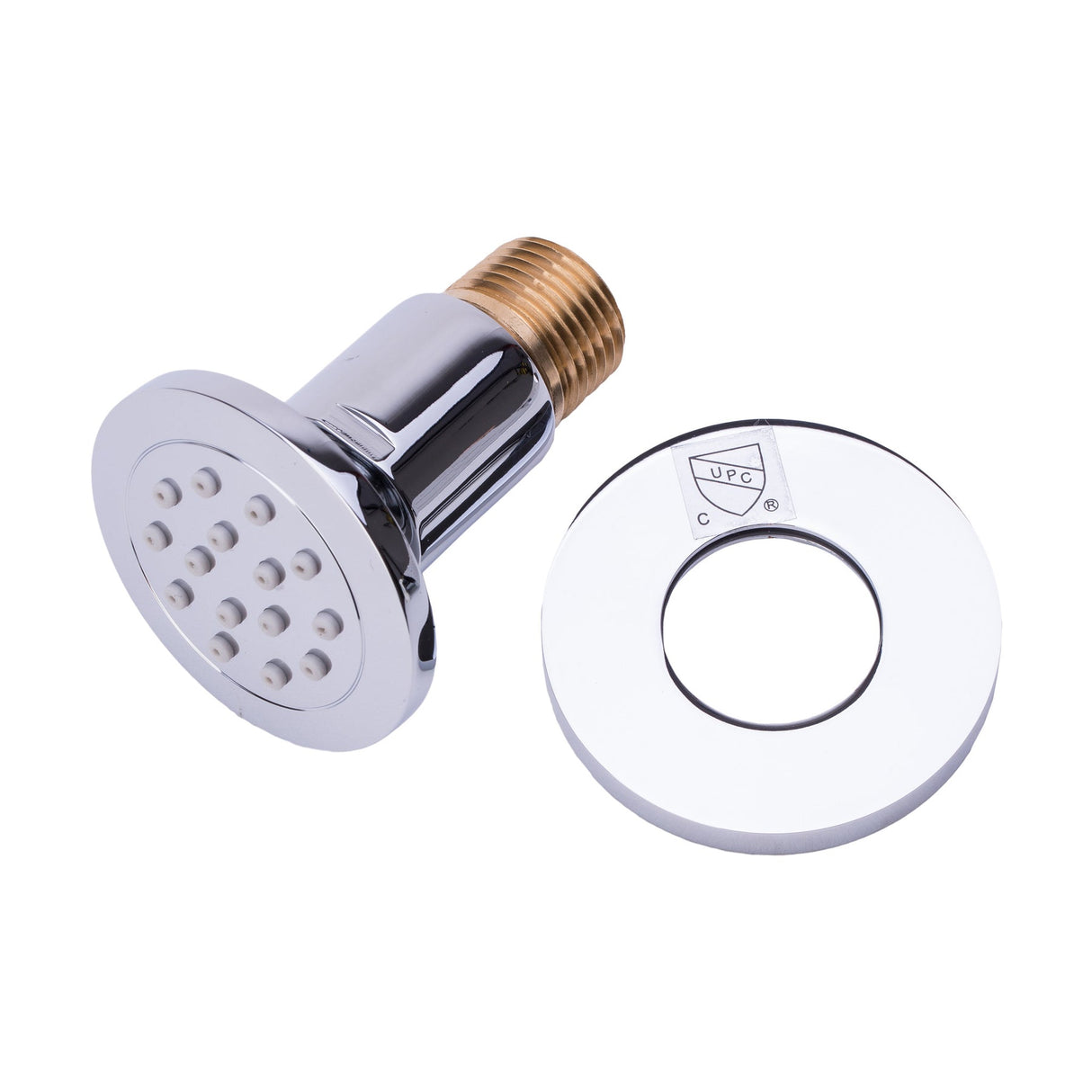 KOLO 0199 Adjustable Round Shower Body Jet in Polished Chrome Finish