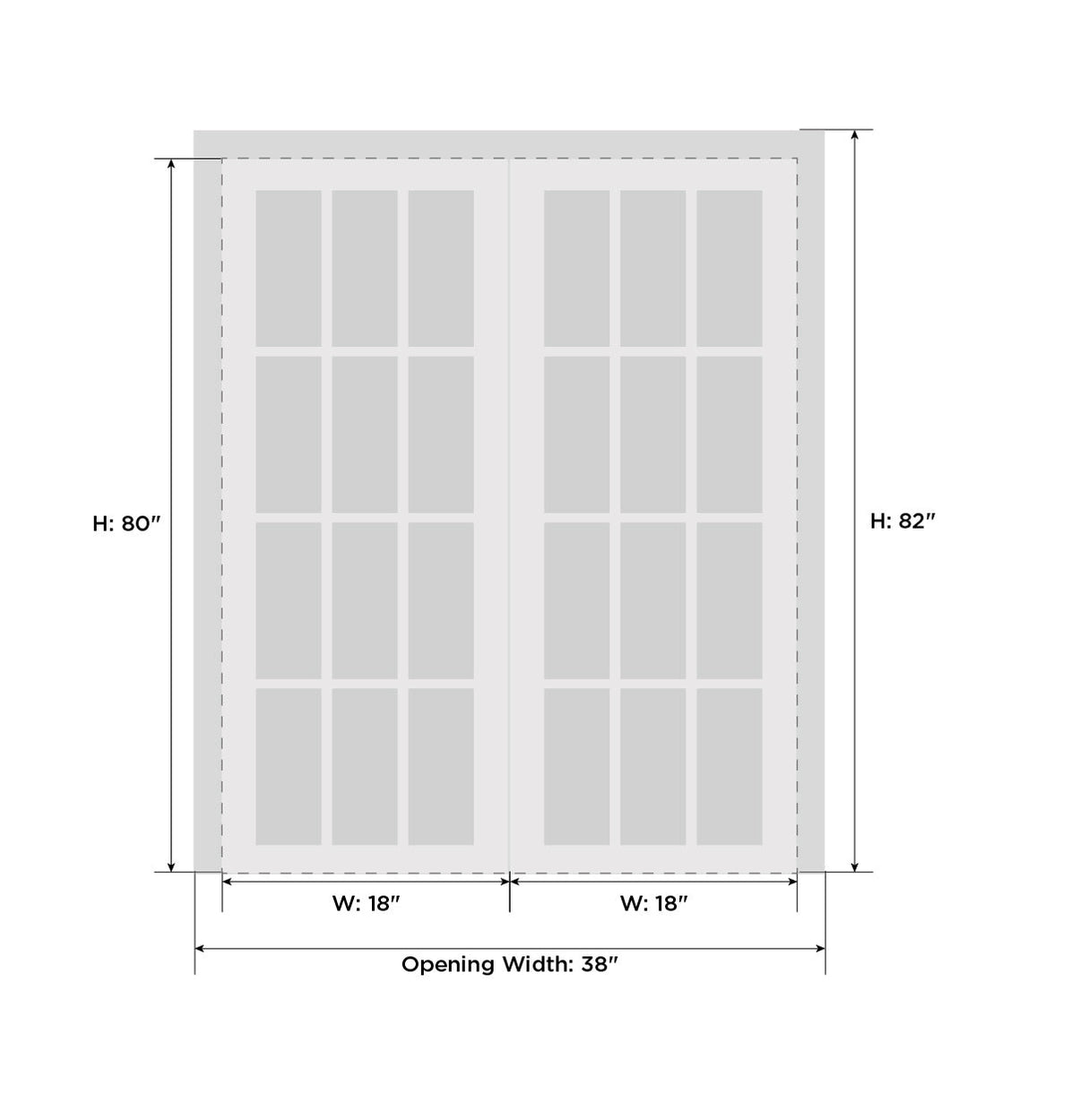 Quadro 4522 White Silk with Clear Glass