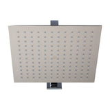 KOLO Stainless Steel 10-inch Square Rainfall Shower Head