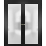 Planum 2102 Black Matte with Frosted Glass