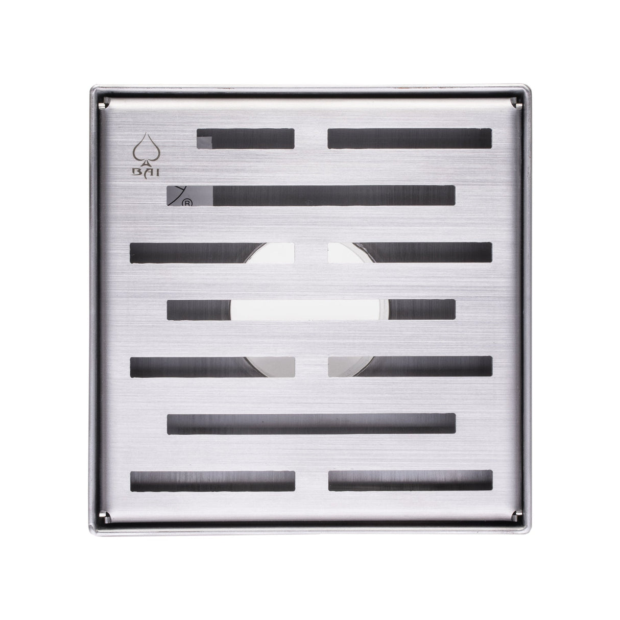 KOLO 0565 Stainless Steel 5-inch Square Shower Drain