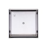 KOLO 0577 Stainless Steel 5-inch Tile Insert Square Shower Drain