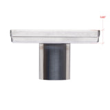 KOLO 0577 Stainless Steel 5-inch Tile Insert Square Shower Drain