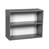 27" x 24" Wall Cabinet-Double Door-Grey