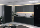 Kitchen Oasis Collection Black & Gray Color Base Size 10Ft Wide