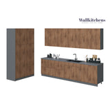 Kitchen Oasis Collection Natural Teak Color Base Size 10Ft Wide