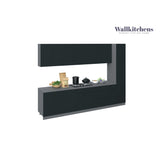 Kitchen Metropolitan Collection Black Color Base Size 11Ft Wide