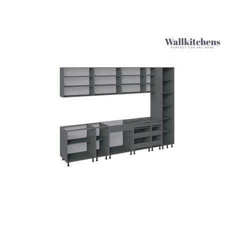 Kitchen Metropolitan Collection White Matte Color Base Size 11Ft Wide
