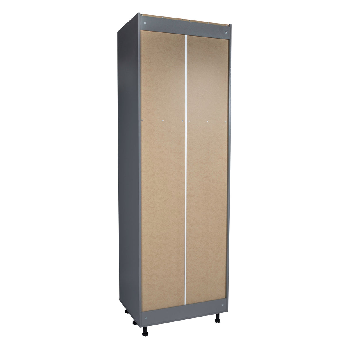 24" x 90" Utility Cabinet-Four Door-with Black Matte door