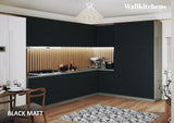 Kitchen Timeless Collection Black Color Base Size 12Ft Wide