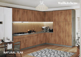 Kitchen Timeless Collection Natural Teak Color Base Size 12Ft Wide