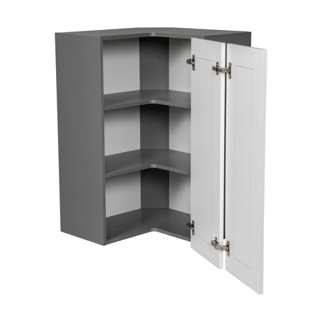 24" x 42" Wall Easy Reach-Double Door-with Shaker White Matte door