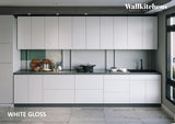 Kitchen Signature Collection White Gloss Color Base Size 13Ft Wide