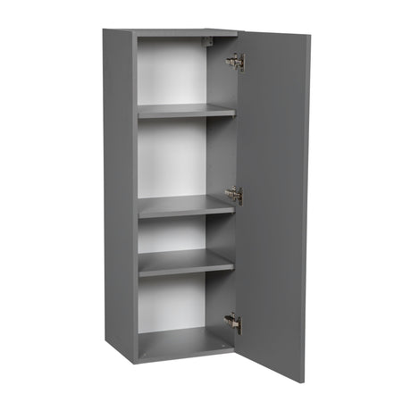9" x 42" Wall Cabinet-Single Door-with Grey Gloss door